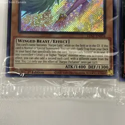 Lot of 4 Sealed Yu-Gi-Oh! Cards (Harpie Perfumer, Vampire Vamp, etc.) - Image 4