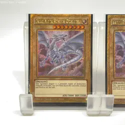 Yu-Gi-Oh! Blue-Eyes White Dragon Gold Secret Rare Set of 3 - MVP1-ENGV4 - Image 2