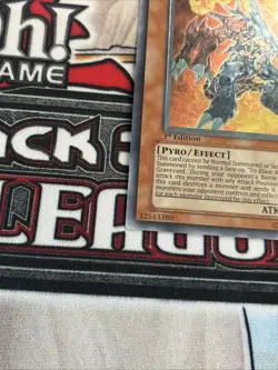Volcanic Doomfire Ultimate Rare 1st Edition FOTB-EN008 VLP - Image 2