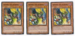 Yu-Gi-Oh BLACKWING - GUST THE BACKBLAST X3 1ST EDITION COMMON DP11-EN009 NM - Image 1