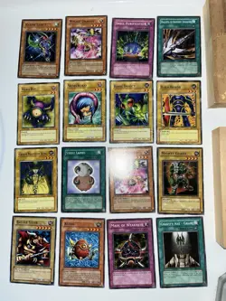 Lot of 104 Mixed YUGIOH Cards, Plus Deck Box, Some Are In Sleeves - Image 3