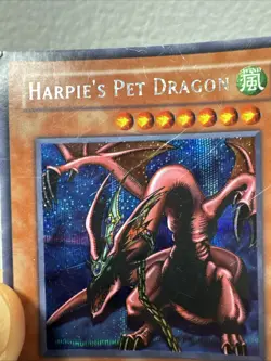 Harpie's Pet Dragon (Forbidden Memories) - Yu-Gi-Oh! Video Game Promotional Card - Image 2