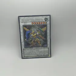 Yugioh Power Tool Dragon CT06-EN001 Limited Edition Secret rare LP - Image 1