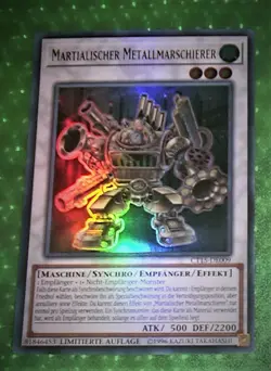 Yu-Gi-Oh CT15 Martialischer Metallmarschierer "near mint" NEU,limitierte Auflage - Image 1
