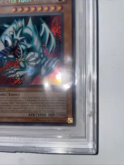 Yu-Gi-Oh Blue Eyes Toon Dragon MRL-000 1st Edition 2002 BGS 9 MT - Image 5