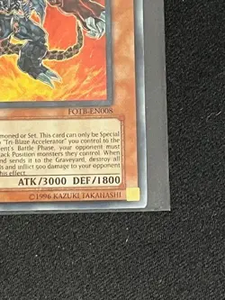 Volcanic Doomfire 1st Edition FOTB-EN008 YuGiOh Force of the Breaker - Image 4
