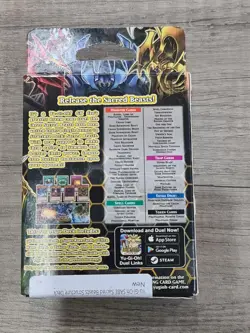 YuGiOh! Sacred Beasts Structure Deck SEALED BUT DAMAGED BOX - Image 2