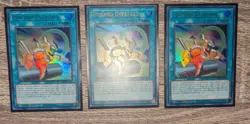 Yu-gi-oh! TCG 3x Synchro Overtake MP22-EN164 x3 Ultra Rare YUGIOH! 1st Edition - Image 1