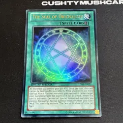 YUGIOH THE SEAL OF ORICHALCOS ULTRA RARE LC03-EN001 / DLCS-EN137 - Image 2