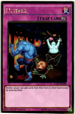 Yugioh! LP Mistake - PGL3-EN096 - Gold Rare - 1st Edition Lightly Played, Englis - Image 1