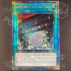 Gateway of the Six RA03-EN229 Yugioh 25th Quarter Century Secret Rare Bonanza NM - Image 1