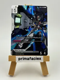 Gundam Card - Gundam Aerial Rebuild - GD01-067 LR - Image 1