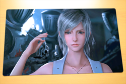 No.261 Final Fantasy TCG Custom Playmat Lunafreya FF Card Game Mat Desk Mat - Image 1