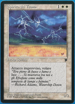 Thunder Spirit Legends (ITALIAN) NM (Reserved List MTG Card) (499794) ABUGames - Image 1
