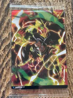 Dragon Ball itajaga card Android 17 3-11 R Japanese Sealed U.S. Seller - Image 1