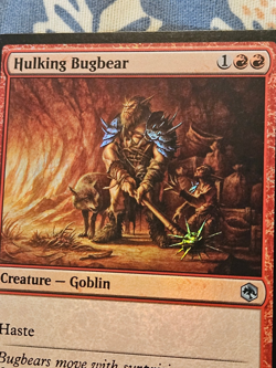 Hulking Bugbear FOIL Forgotten Realms MTG Magic Cards - Image 2