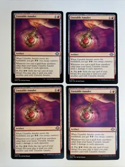 4x Modern Horizons 3 Unstable Amulet NM/M Magic The Gathering Mtg - Image 1