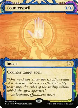 FOIL ETCHED Counterspell ~ Mystical Archive [ NM ] [ Magic MTG ] - Image 1