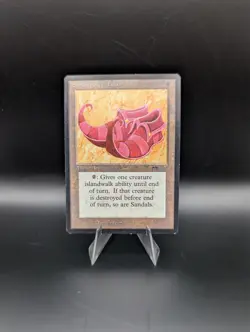 Magic the Gathering MTG Arabian Nights Sandals of Abdallah - Image 1