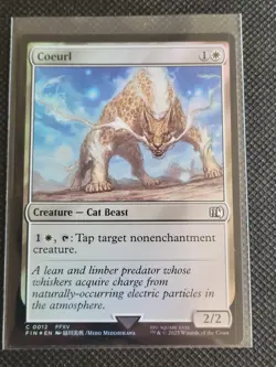 Coeurl - #12 - Common - Foil - MTG: Final Fantasy - FIN - Image 1