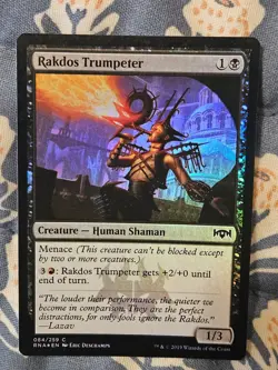 Rakdos Trumpeter FOIL Ravnica Allegiance Pauper Magic MTG - Image 1