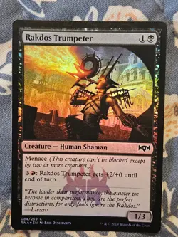 Rakdos Trumpeter FOIL Ravnica Allegiance Pauper Magic MTG - Image 3