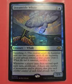 MTG | FOIL Dreamtide Whale - Modern Horizons 3 (MH3) | NM - Image 1