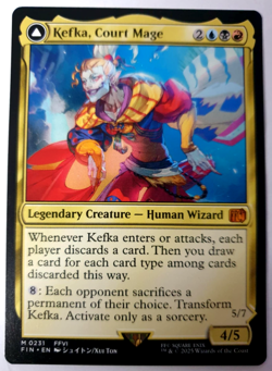 MTG Final Fantasy - Kefka, Court Mage - Mythic - 0231 NM - Image 1