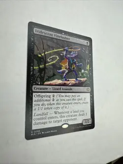 Iridescent Vinelasher Bloomburrow Regular Rare Card, BLB 99, MTG, NM/M Condition - Image 2