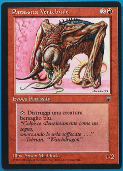 Spinal Villain Legends (ITALIAN) NM (Reserved List MTG Card) (499786) ABUGames - Image 1