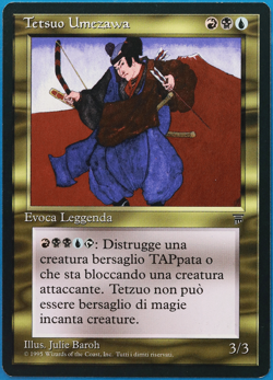 Tetsuo Umezawa Legends (ITALIAN) NM (Reserved List MTG Card) (499789) ABUGames - Image 1