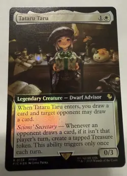 Tataru Taru (Extended Art) Commander: Final Fantasy Foil MTG - Image 1