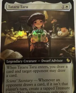 Tataru Taru (Extended Art) Commander: Final Fantasy Foil MTG - Image 2