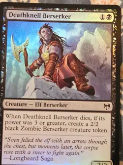 Deathknell Berserker FOIL Kaldheim MTG Magic - Image 2