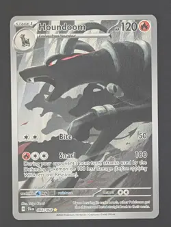 Houndoom #66 [Illustration Rare] Pokemon TCG Shrouded Fable NM - Image 1