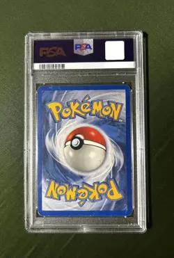 [Perfect Swirl] Pokemon Rayquaza Gold Star EX Deoxys Holo Rare #107 PSA 2 - Image 2