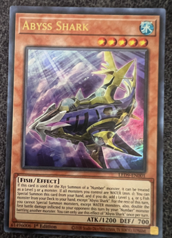 "ABYSS SHARK" Quarter Century Secret Rare YuGiOh! NEW 1st Edition - Image 1