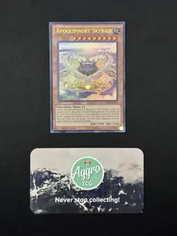 Apoqliphort Skybase - Yugioh SECE-EN023 1st Edition Ultra Rare NM - Image 1