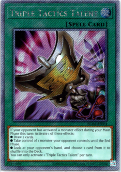 Triple Tactics Talent - RC04-AE064 - Extra Secret Rare - Yugioh - Image 1