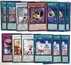 Yugioh! Justice Hunters (JUSH) Cooky☆Yummy Way Archetype Lot Of 13 (Super/ Rare) - Image 1