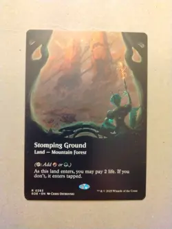 Stomping Ground (Borderless) - Magic: the Gathering Edge of Eternities 0283 - Image 1