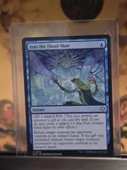 Magic the Gathering Into the Flood Maw Bloomburrow Card #52 Regular NM Condition - Image 1