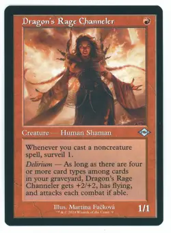 Dragon's Rage Channeler Retro Frame 009 MH2 NM/MT [Modern Horizons 2:MTG] - Image 1