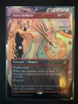 Nova Hellkite (Borderless) Edge of Eternities (FOIL) - Image 1