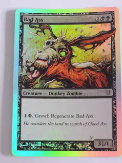MTG - FOIL - Bad Ass - Unhinged - NM - Image 1
