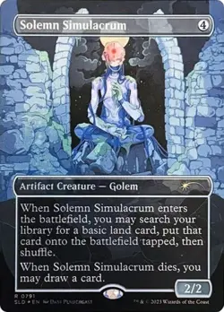 Solemn Simulacrum (0791) - Near Mint MTG Secret Lair - Image 1
