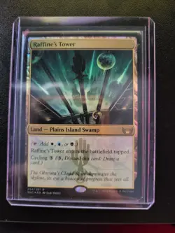 MTG Magic the Gathering NM Foil Raffine’s Tower 254 New Capenna - Image 1