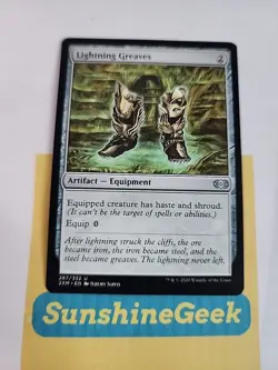 Lightning Greaves Double Masters Regular - Image 1