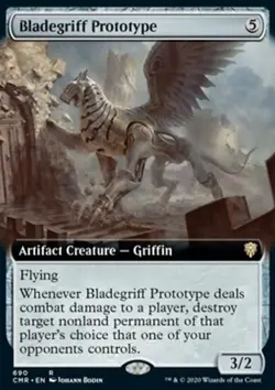 Magic the Gathering MTG Bladegriff Prototype (690) Commander Legends NM - Image 1