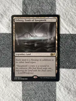 MTG Urborg, Tomb of Yawgmoth Magic: The Gathering 2015 LP Condition - Image 1